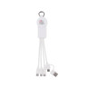 cable de carga 2 en 1 tipo C