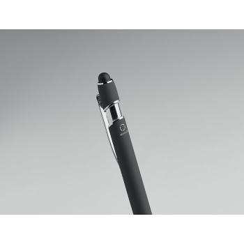 Bolígrafo de aluminio gomoso