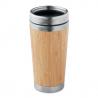 Termo bambú doble capa 400ml - Imagen 1