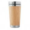 Termo bambú doble capa 400ml - Imagen 4