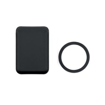 Tarjetero magnético polipiel