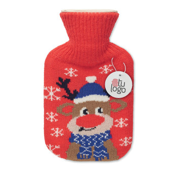 Bolsa de agua caliente navideña Gleam 250ml