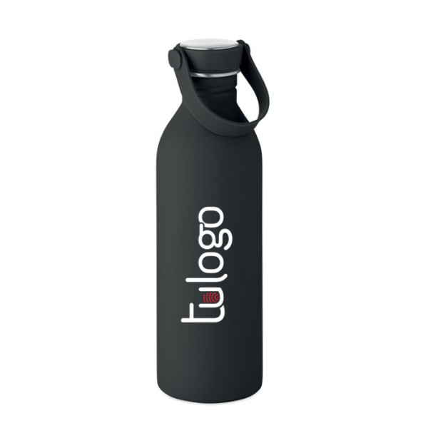 Botella de acero inox. reciclada Aarhus 500 ml