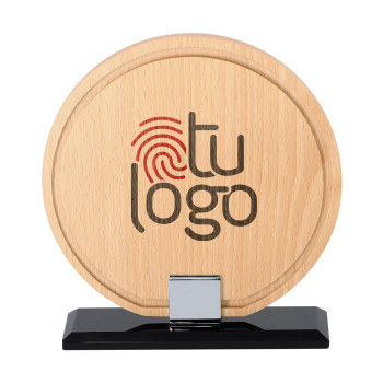 Placa Trofeo de Madera Zagreb