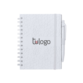 Set Libreta y Bolígrafo Hidrofugo Praga A5