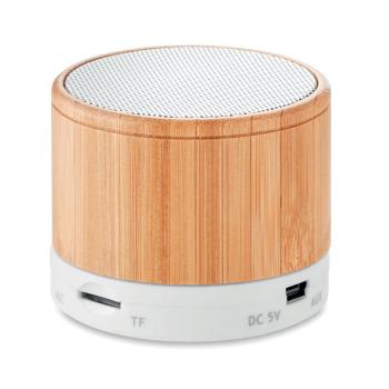 Altavoz bambú inalámbrico - Imagen 10