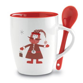Taza con cuchara - Imagen 1