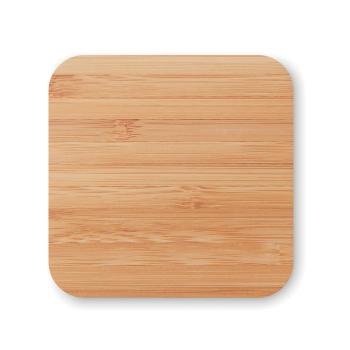 Alfombrilla bambú y base carga - Imagen 3