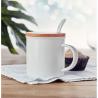 Taza de porcelana con tapa - Imagen 4