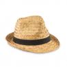 Sombrero de paja natural - Imagen 1