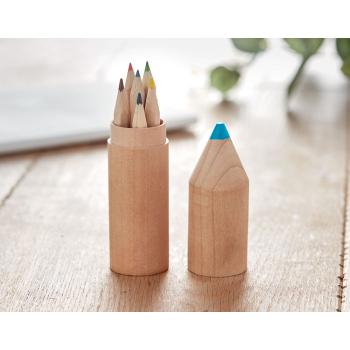 Estuche madera de 6 lápices - Imagen 3