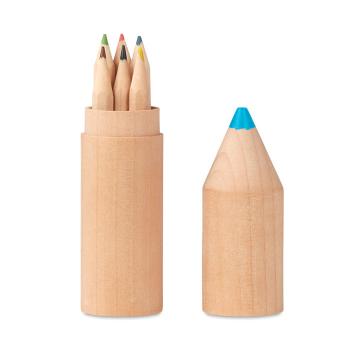 Estuche madera de 6 lápices - Imagen 4