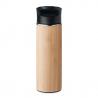 Termo doble pared bambú 450ml - Imagen 4