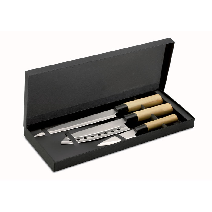 Set de cuchillos estilo japonés