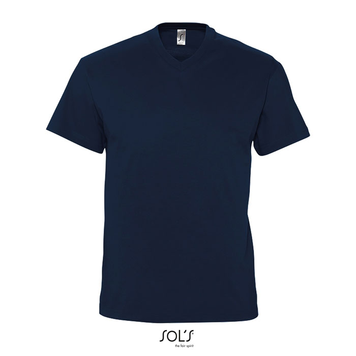Camiseta Unisex Cuello Pico Algodón 150gr Duck