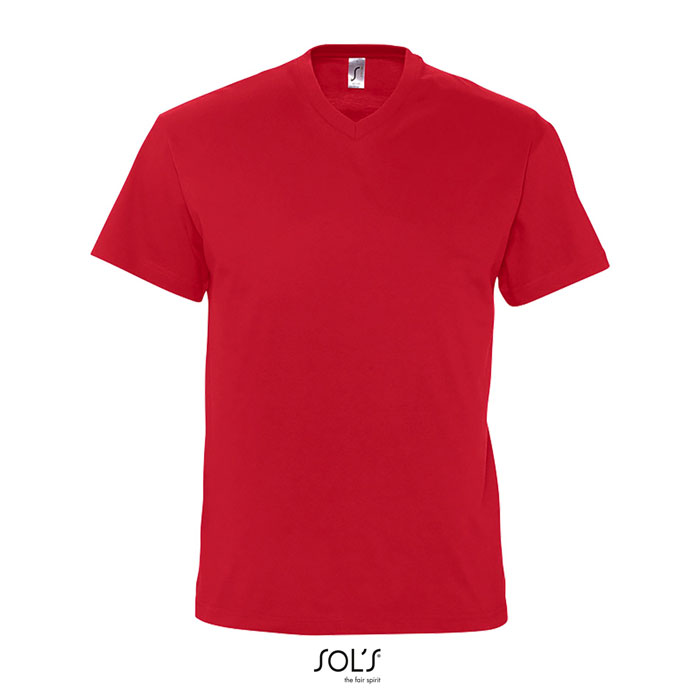 Camiseta Unisex Cuello Pico Algodón 150gr Duck