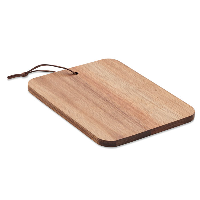 Tabla de madera de acacia Salamí