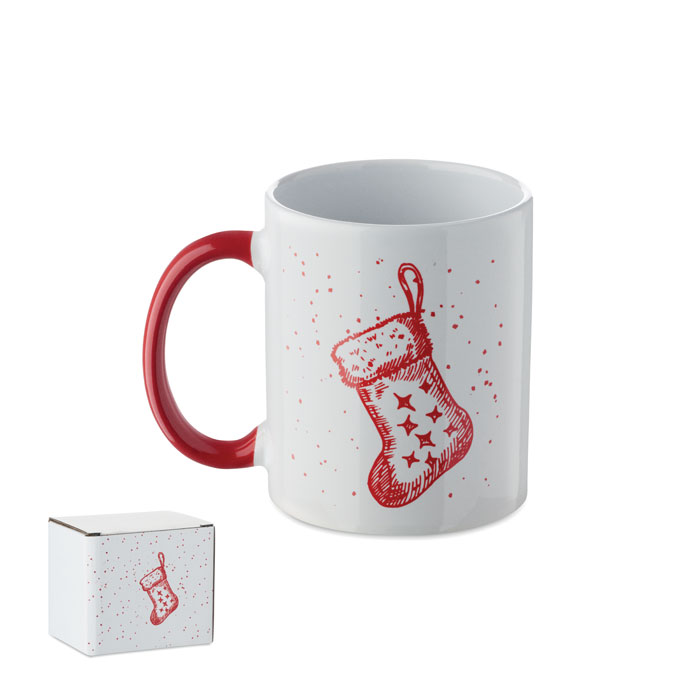 Taza de Cerámica Navideña Noel 300 ml