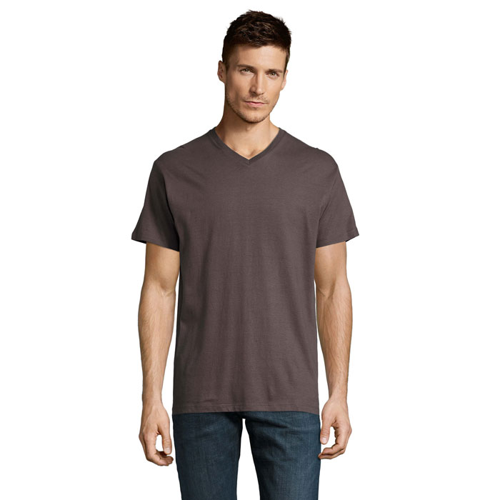 Camiseta Unisex Cuello Pico Algodón 150gr Duck