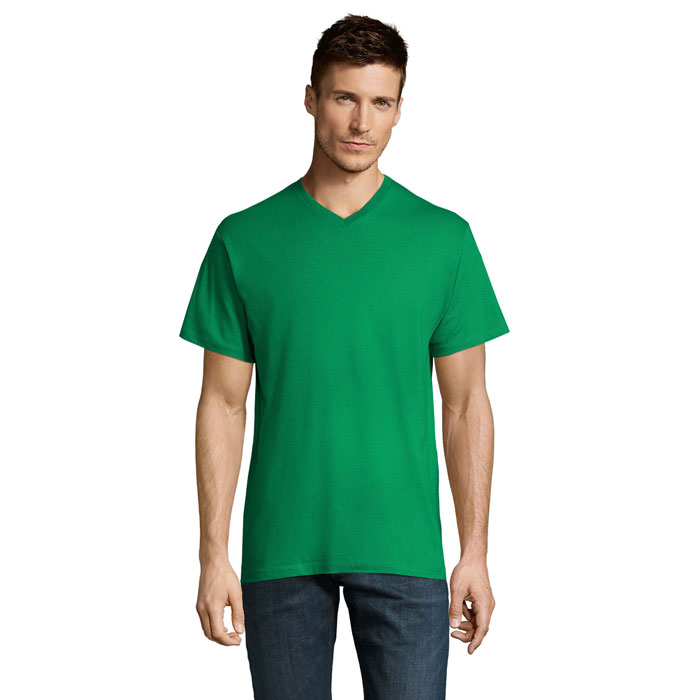 Camiseta Unisex Cuello Pico Algodón 150gr Duck