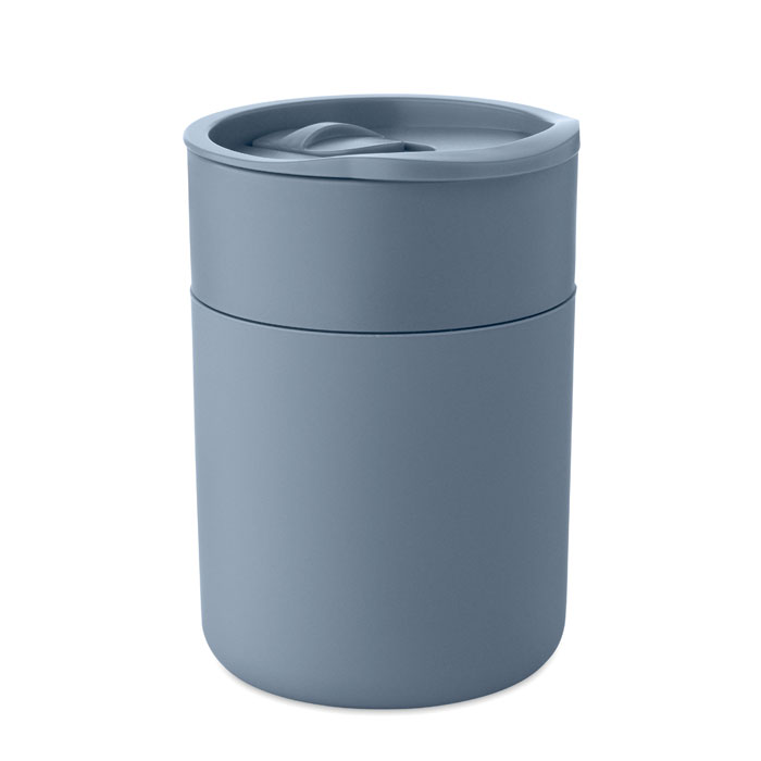 Vaso PP con tapa Lisboa 330 ml