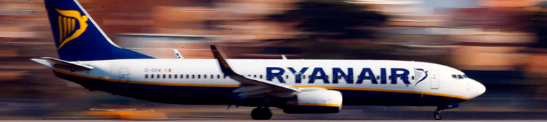 Medidas permitidas de maletas de cabina en aerolínea Ryanair