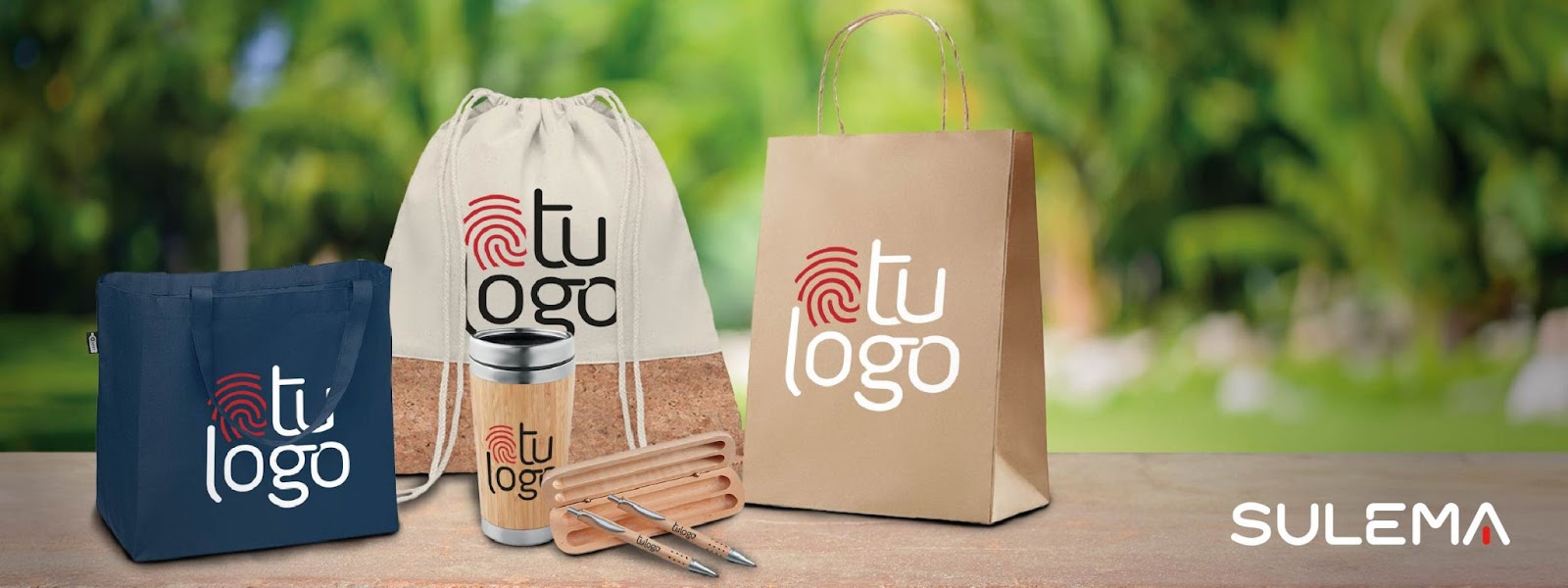 productos promocionales sostenibles con tu logo 