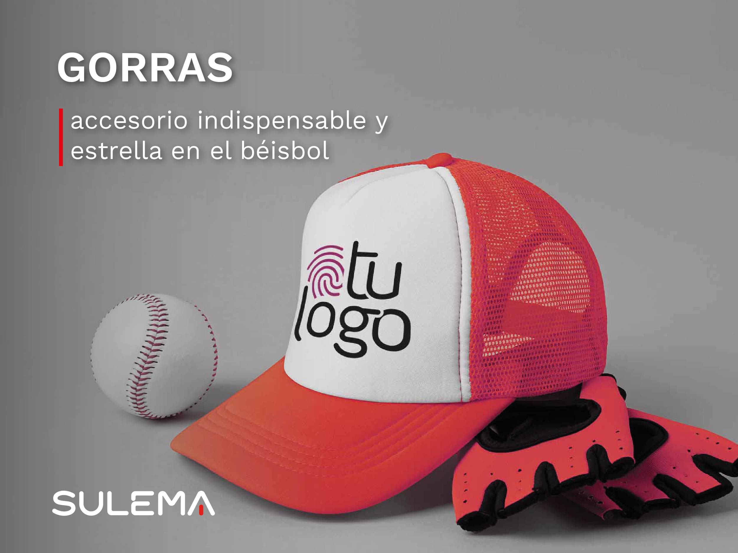 Gorras de béisbol publicitarias para empresas