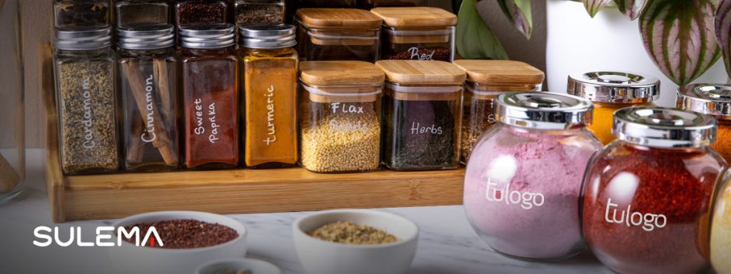 tarros de cocina organizadores de especias