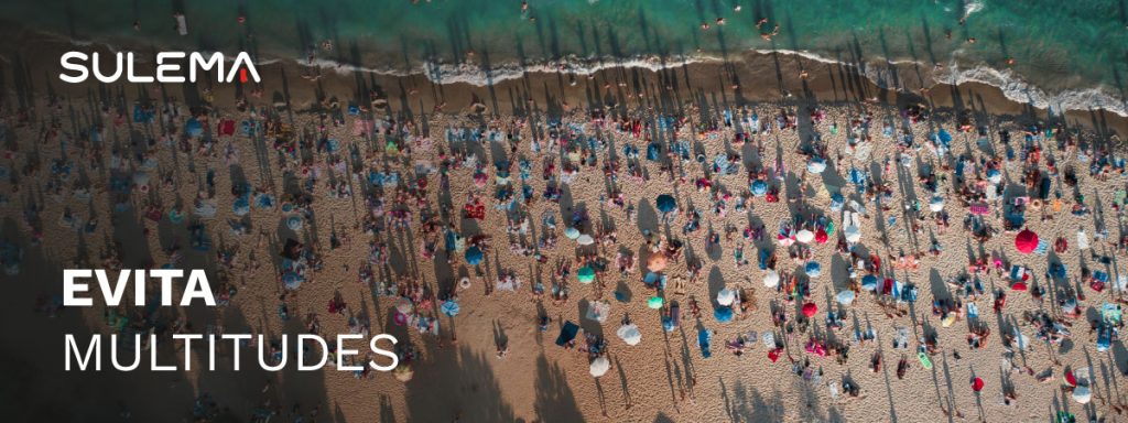 multitudes, cómo evitarlas para un viaje de verano en vacaciones