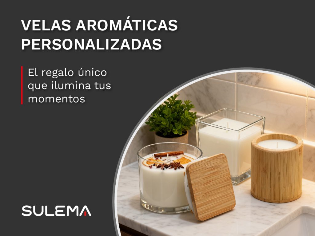 VELAS AROMATICAS PERSONALIZADAS